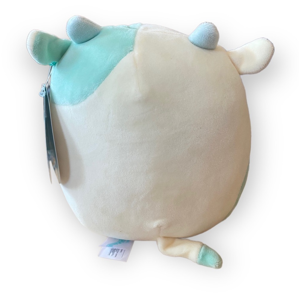 Squishmallows Belana the Cow 7” Plush Blue White Stuffed Animal NEW - Picture 4 of 5